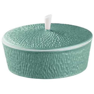 Raynaud Mineral Irise Turquoise Covered Sugar Bowl