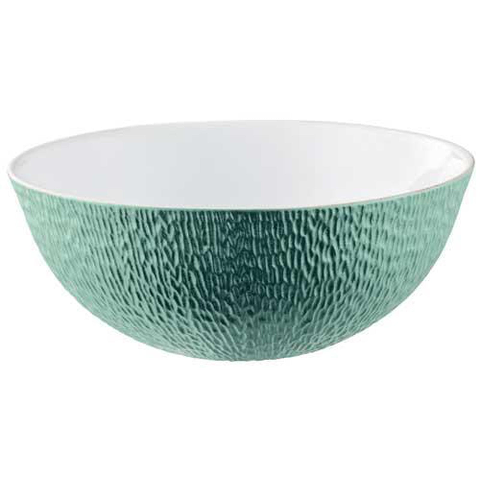 Raynaud Mineral Irise Turquoise Calabash Shaped Salad Bowl