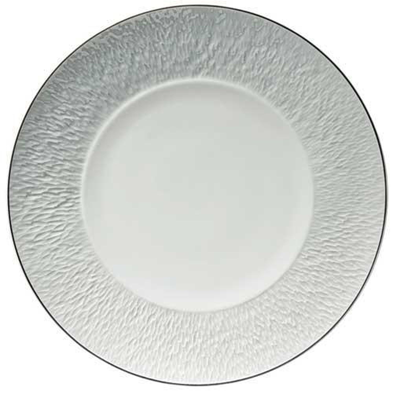 Raynaud Mineral Filet Platinum Buffet Plate