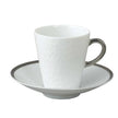 Raynaud Mineral Filet Platinum Coffee Cup