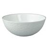 Raynaud Mineral Filet Platinum Salad Bowl Calabash Shaped