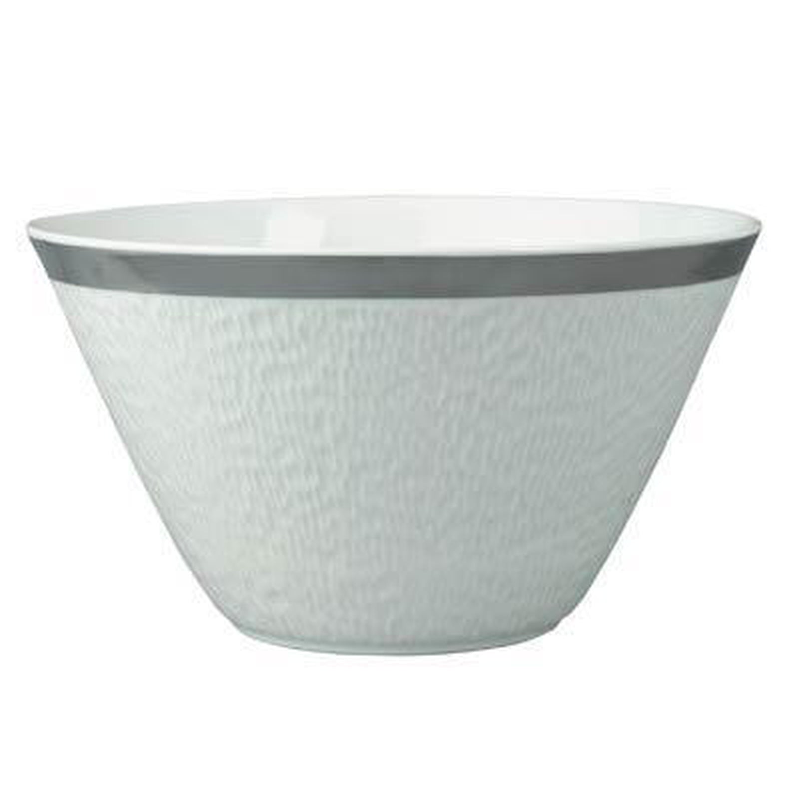Raynaud Mineral Filet Platinum Salad Bowl Coned Shaped