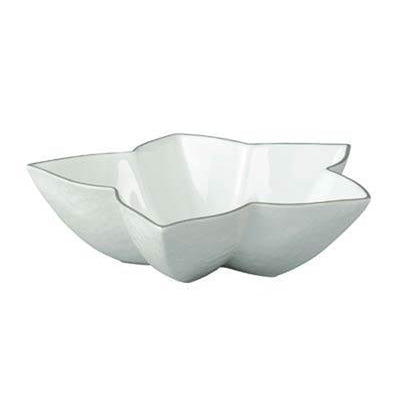 Raynaud Mineral Filet Platinum Star Cup White Inside