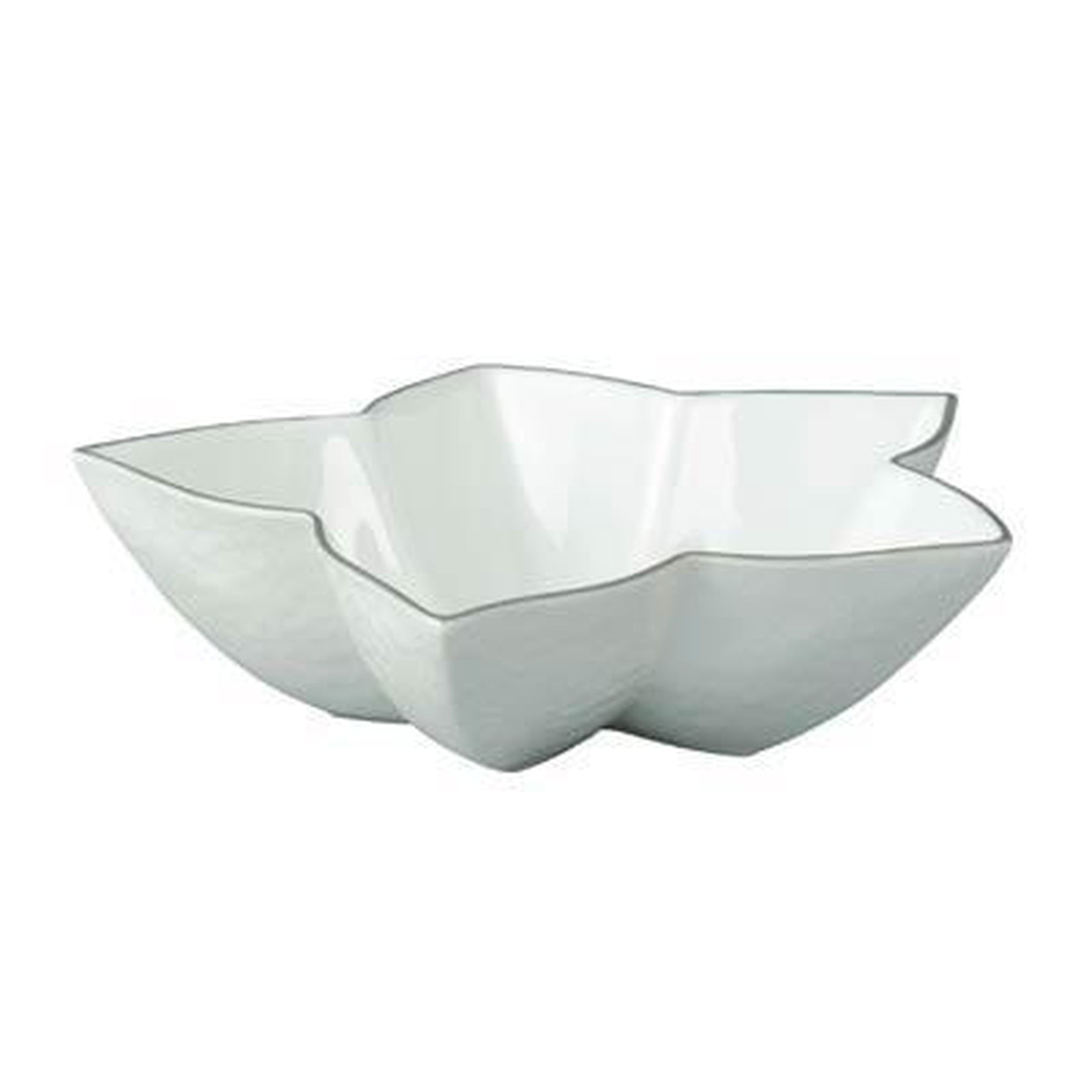 Raynaud Mineral Filet Platinum Star Cup White Inside