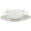 Raynaud Monceau Orange Abricot Cream Soup Saucer
