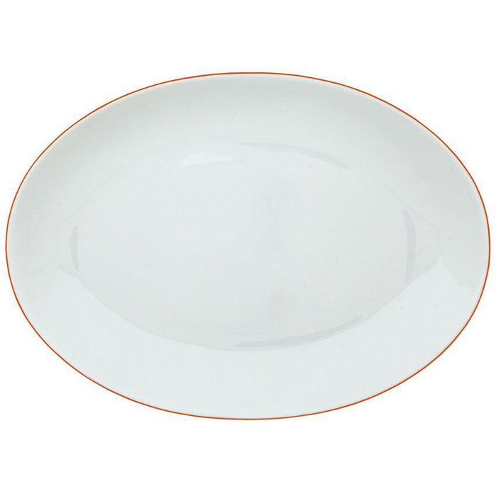 Raynaud Monceau Orange Abricot Oval Dish/Platter Medium