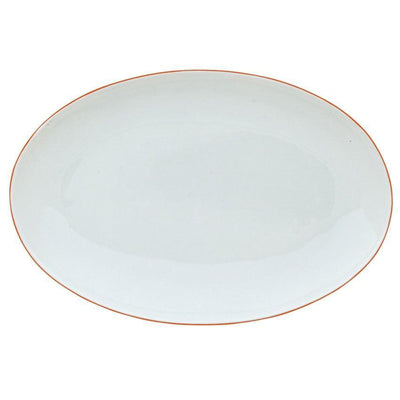 Raynaud Monceau Orange Abricot Pickle Dish