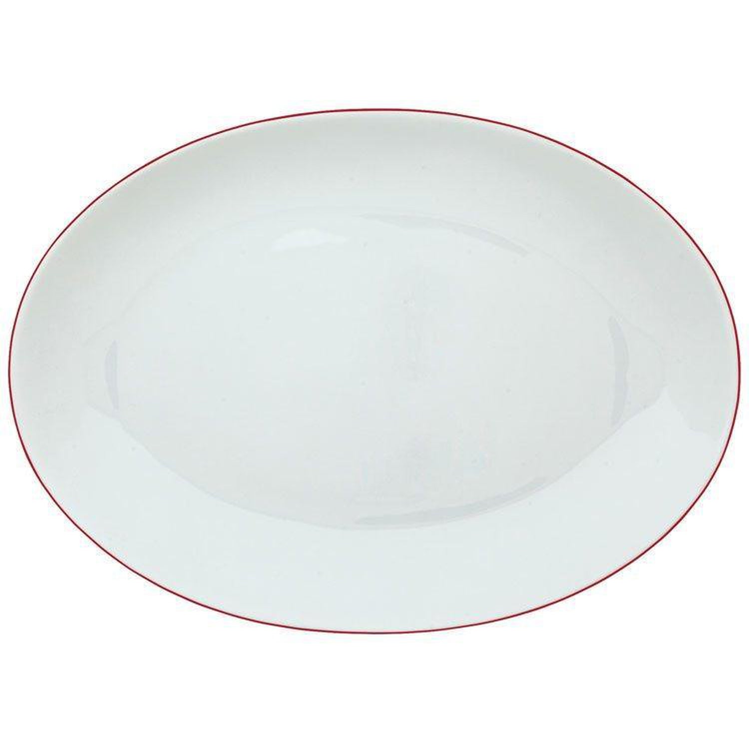 Raynaud Monceau Rouge Red Oval Dish/Platter Medium