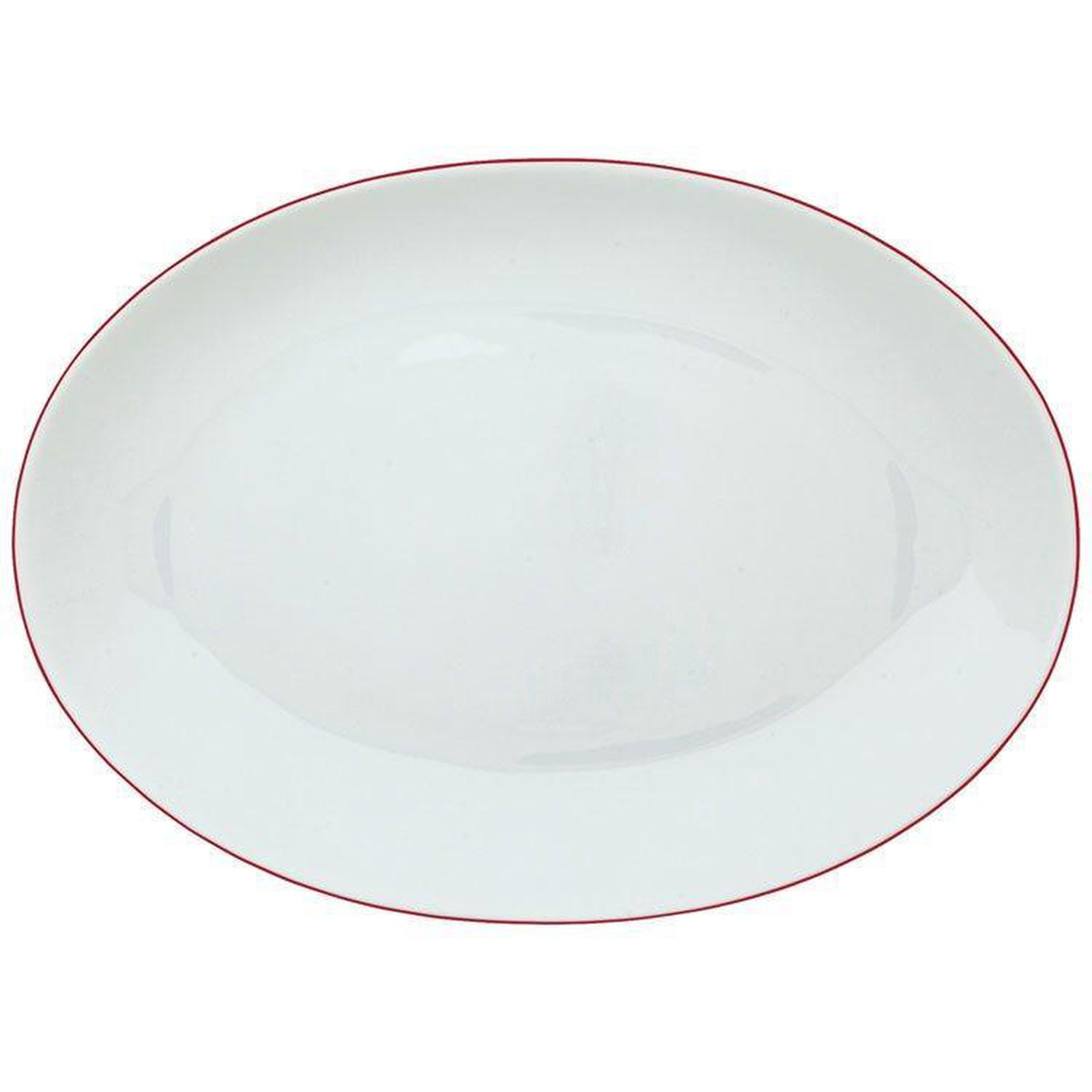 Raynaud Monceau Rouge Red Oval Dish/Platter Medium