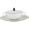 Raynaud Monceau Empire Green Cover For Cream Soup Cup