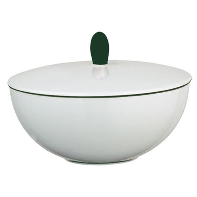 Raynaud Monceau Empire Green Sugar Bowl