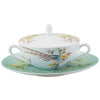 Raynaud Paradis Turquoise Cream Soup Saucer