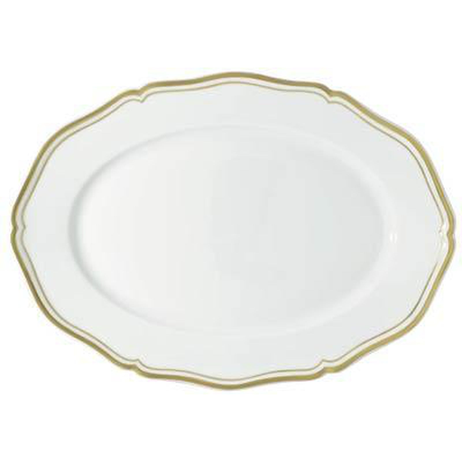 Raynaud Polka Or/Gold Oval Dish/Platter