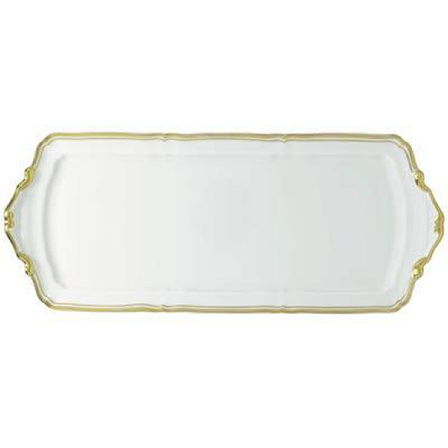Raynaud Polka Or/Gold Long Cake Plate