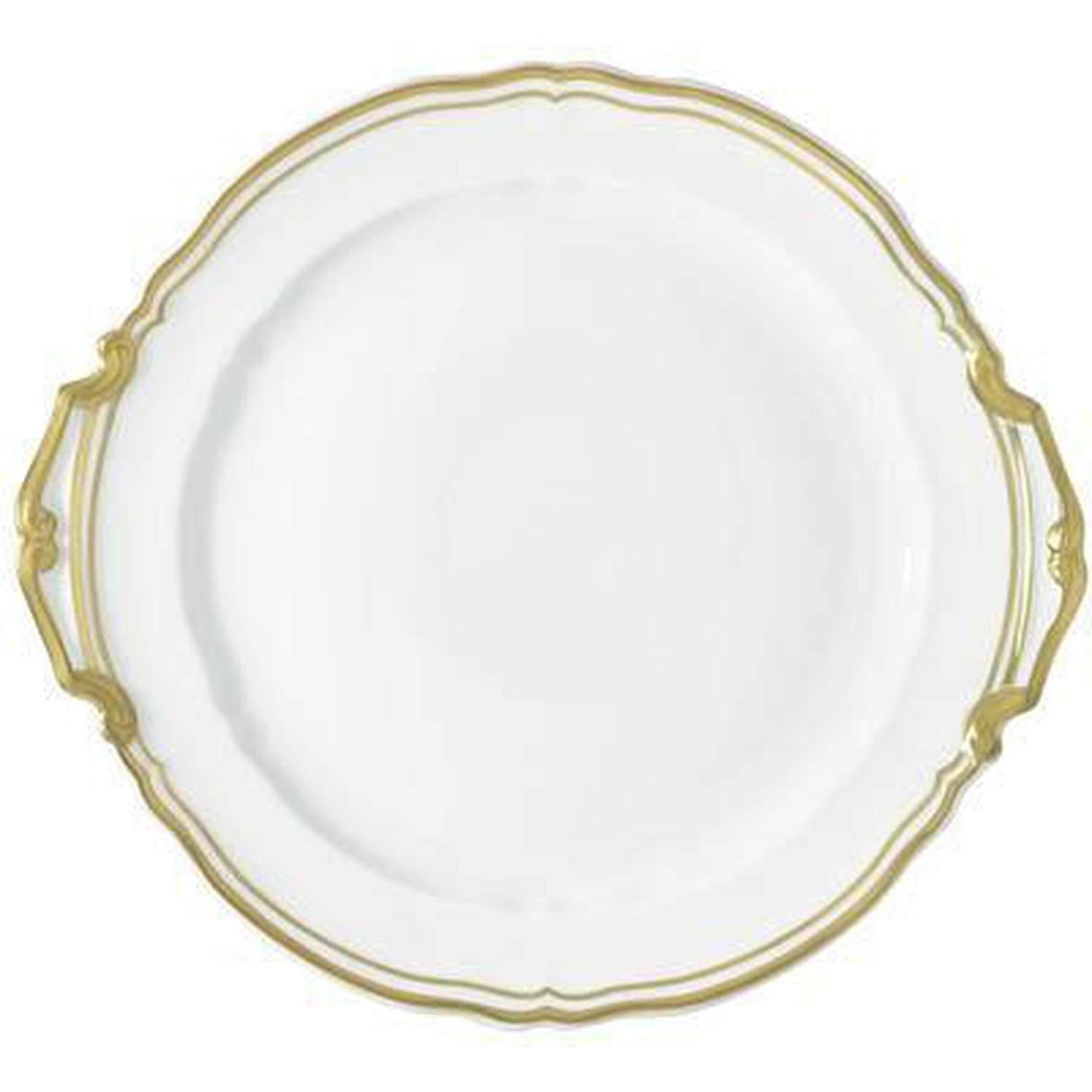 Raynaud Polka Or/Gold Cake Dish With Hands