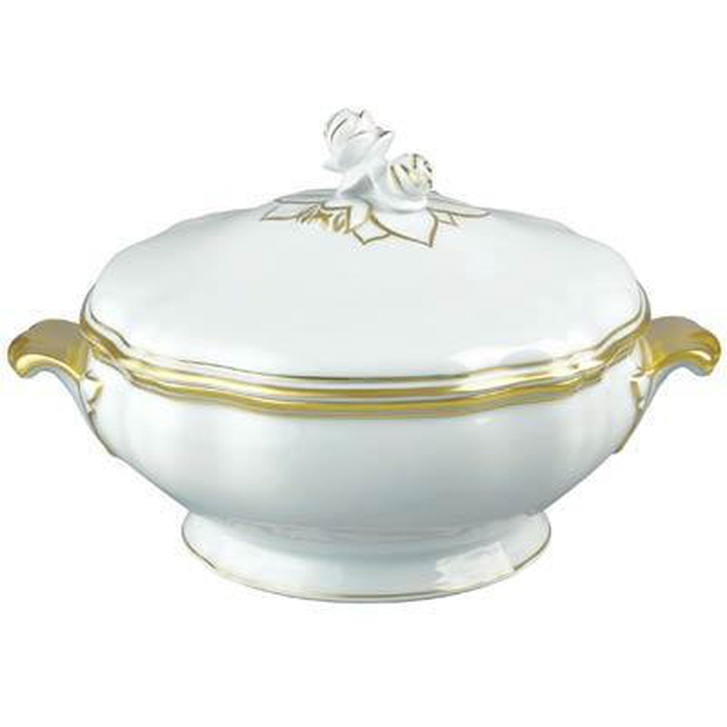 Raynaud Polka Or/Gold Soup Tureen