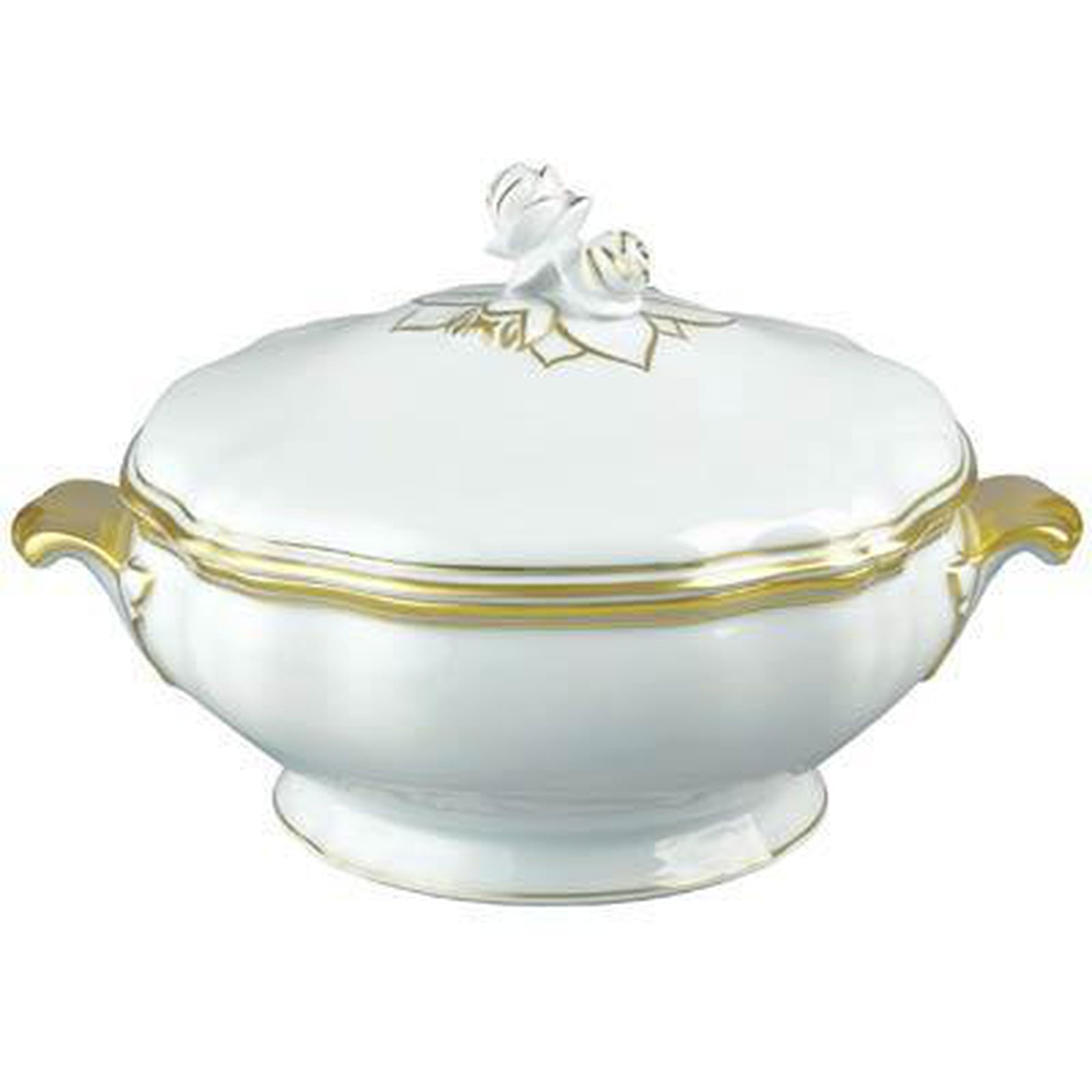 Raynaud Polka Or/Gold Soup Tureen