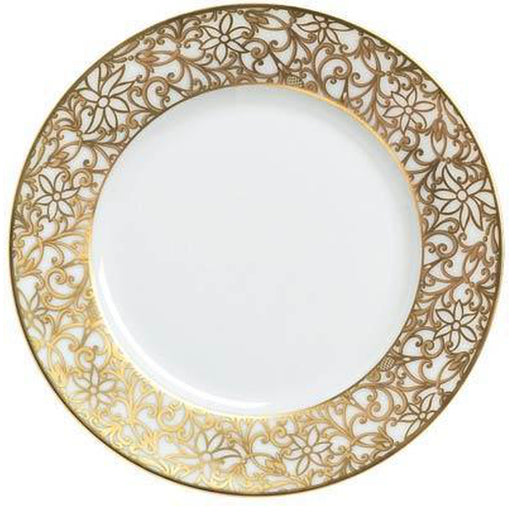 Raynaud Salamanque Or/Gold White Salad Cake Plate
