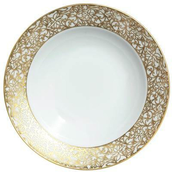 Raynaud Salamanque Or/Gold White Oval Dish/Platter