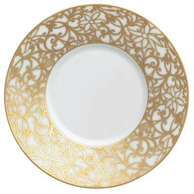 Raynaud Salamanque Or/Gold White Tea Saucer Extra