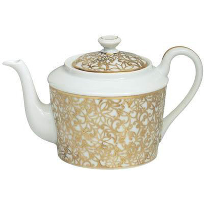 Raynaud Salamanque Or/Gold White Tea Pot