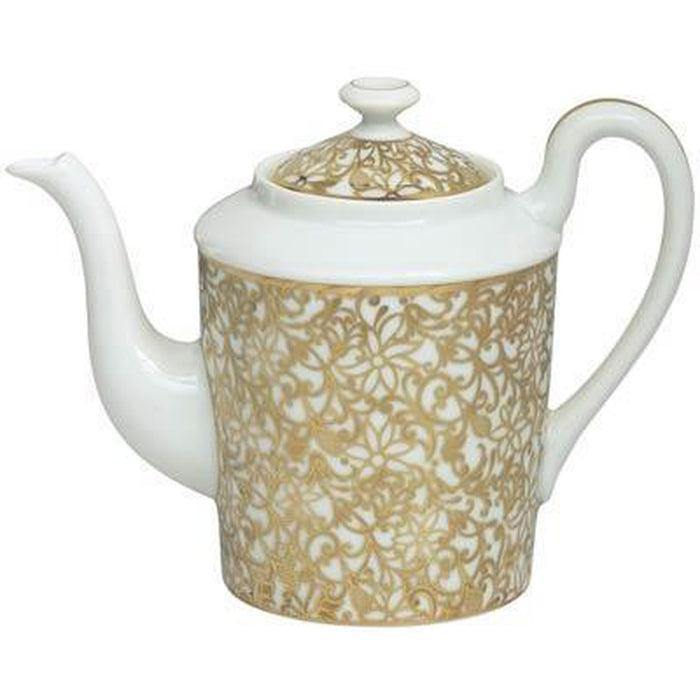 Raynaud Salamanque Or/Gold White Coffee Pot