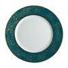 Raynaud Salamanque Or/Gold Turquoise Salad Cake Plate
