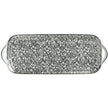Raynaud Salamanque Platinum White Long Cake Plate