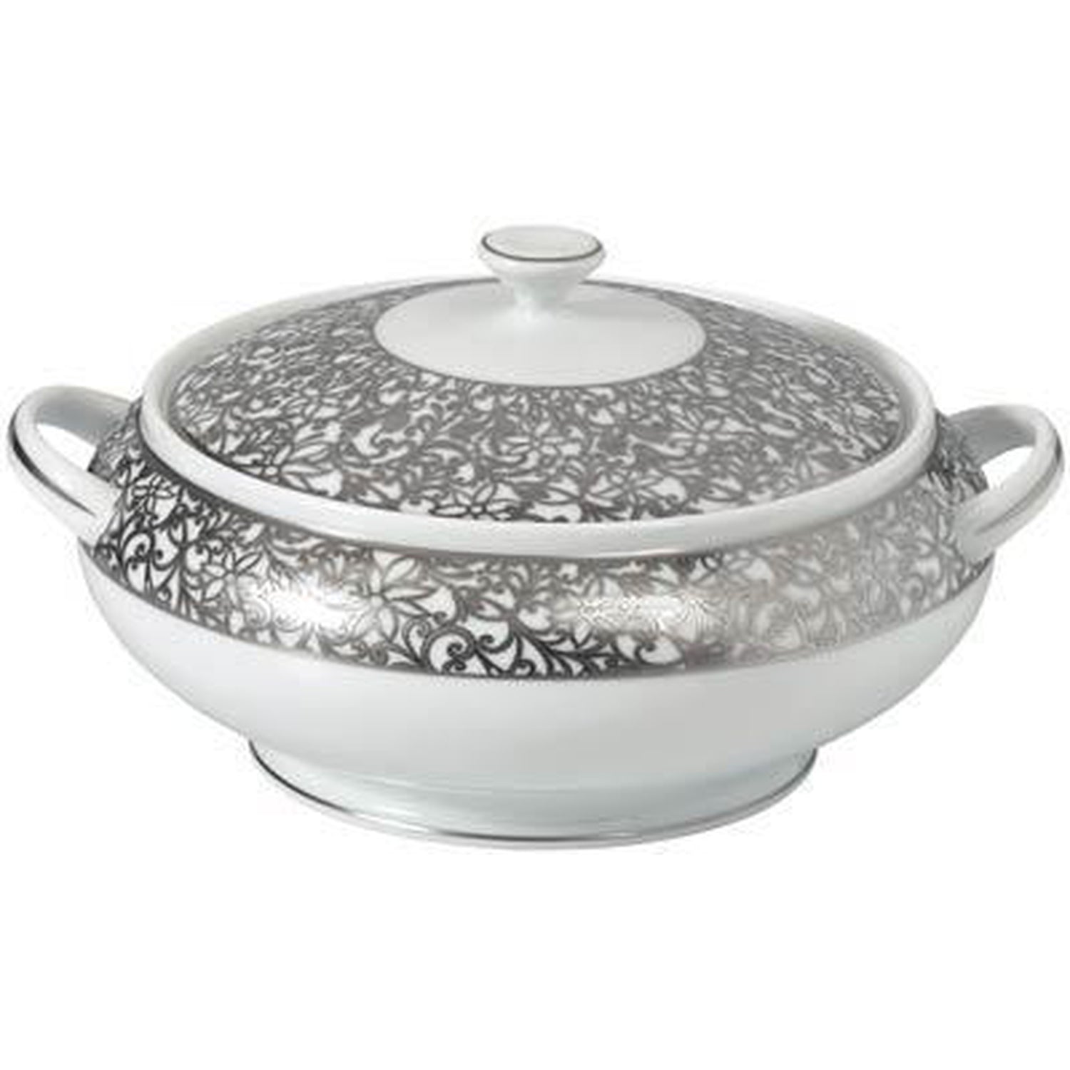 Raynaud Salamanque Platinum White Soup Tureen