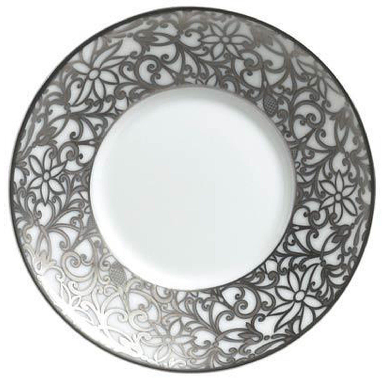 Raynaud Salamanque Platinum White Tea Saucer Extra