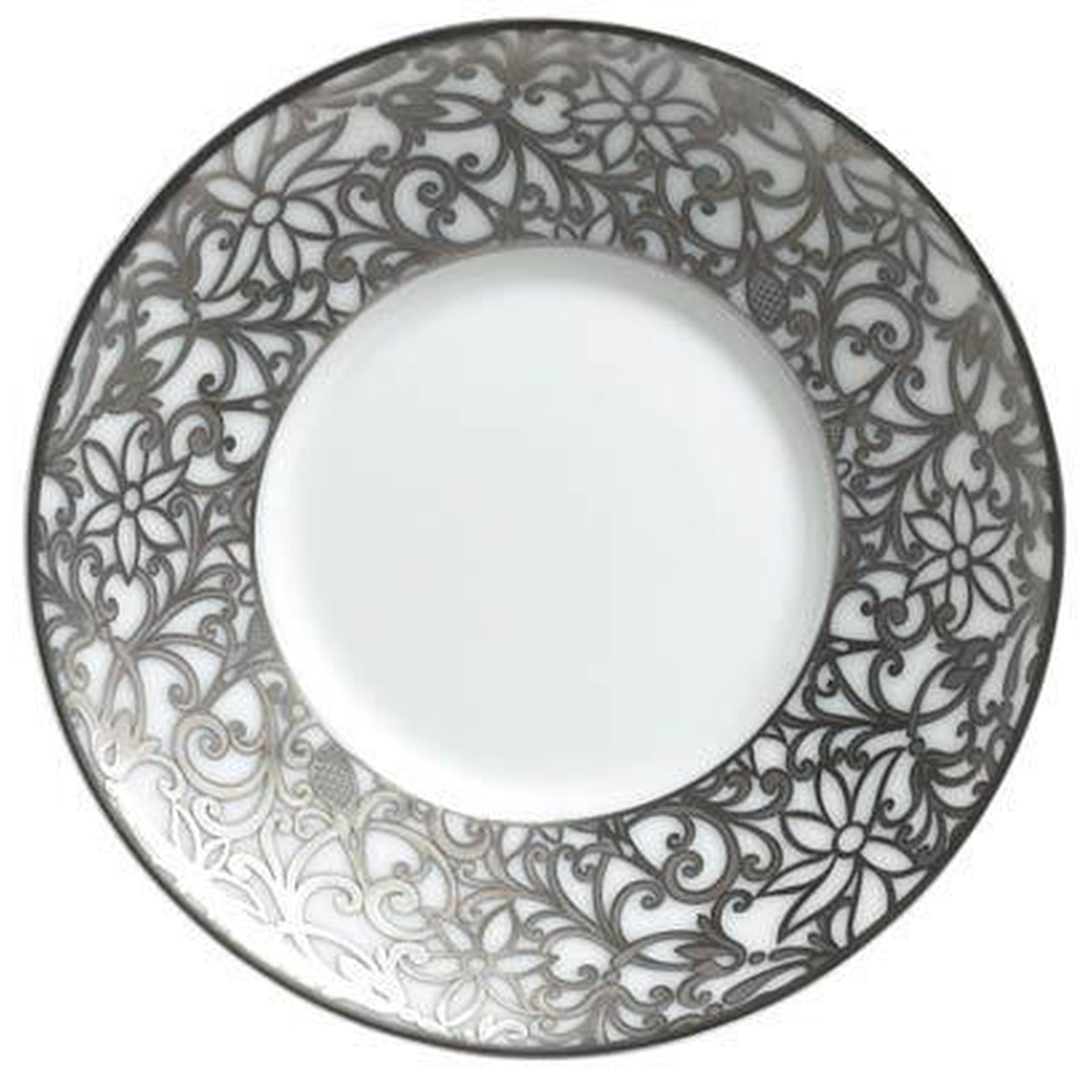 Raynaud Salamanque Platinum White Tea Saucer Extra