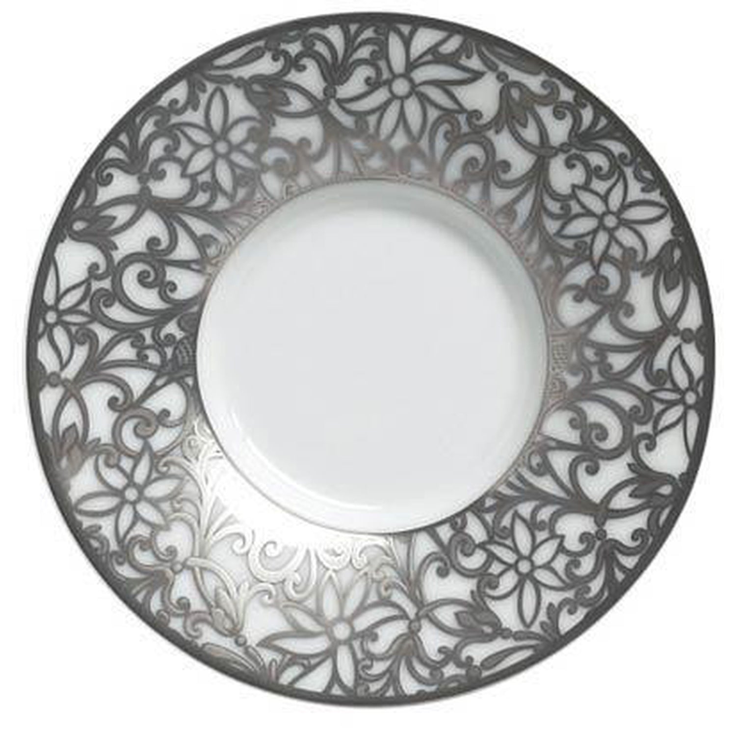 Raynaud Salamanque Platinum White Coffee Saucer