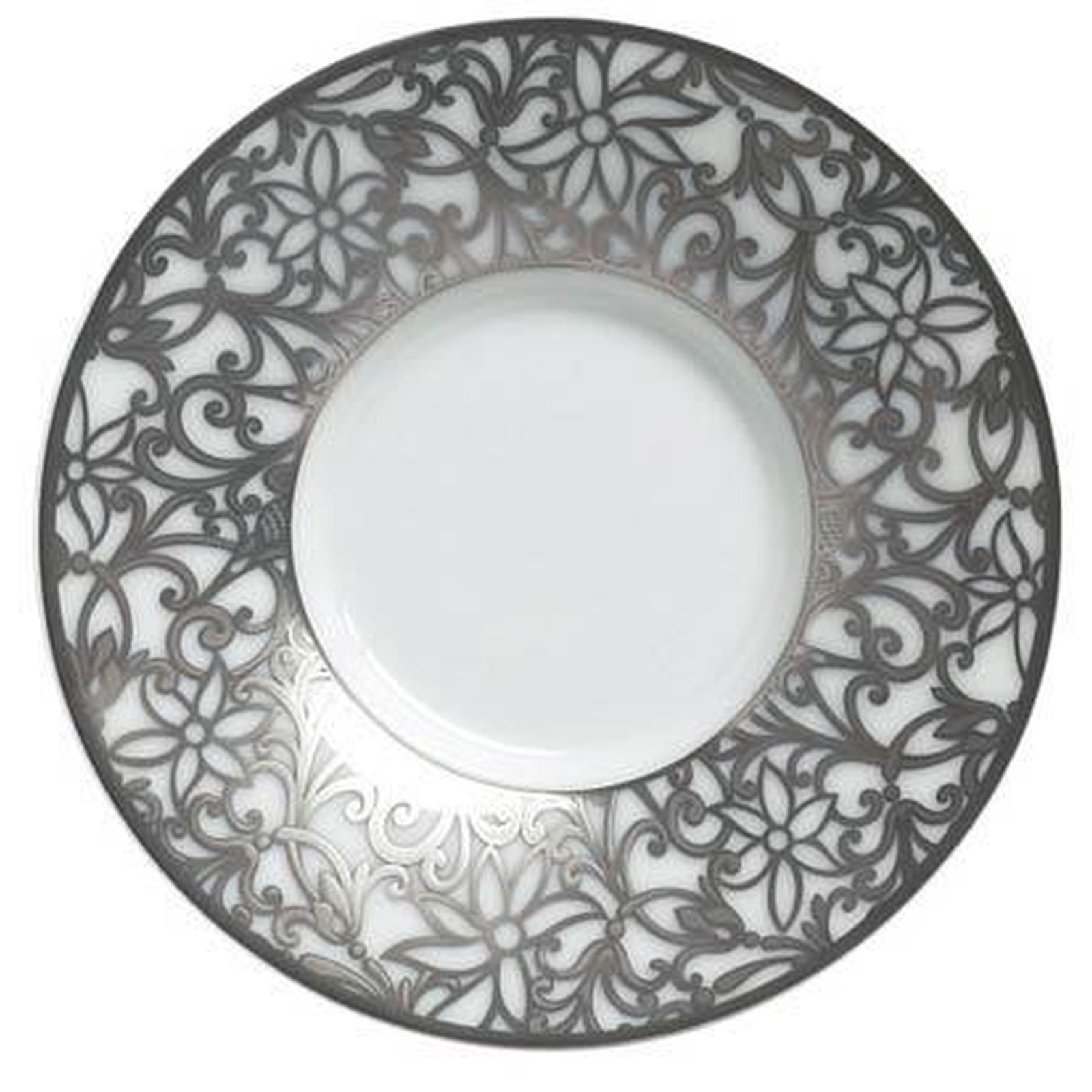 Raynaud Salamanque Platinum White Coffee Saucer