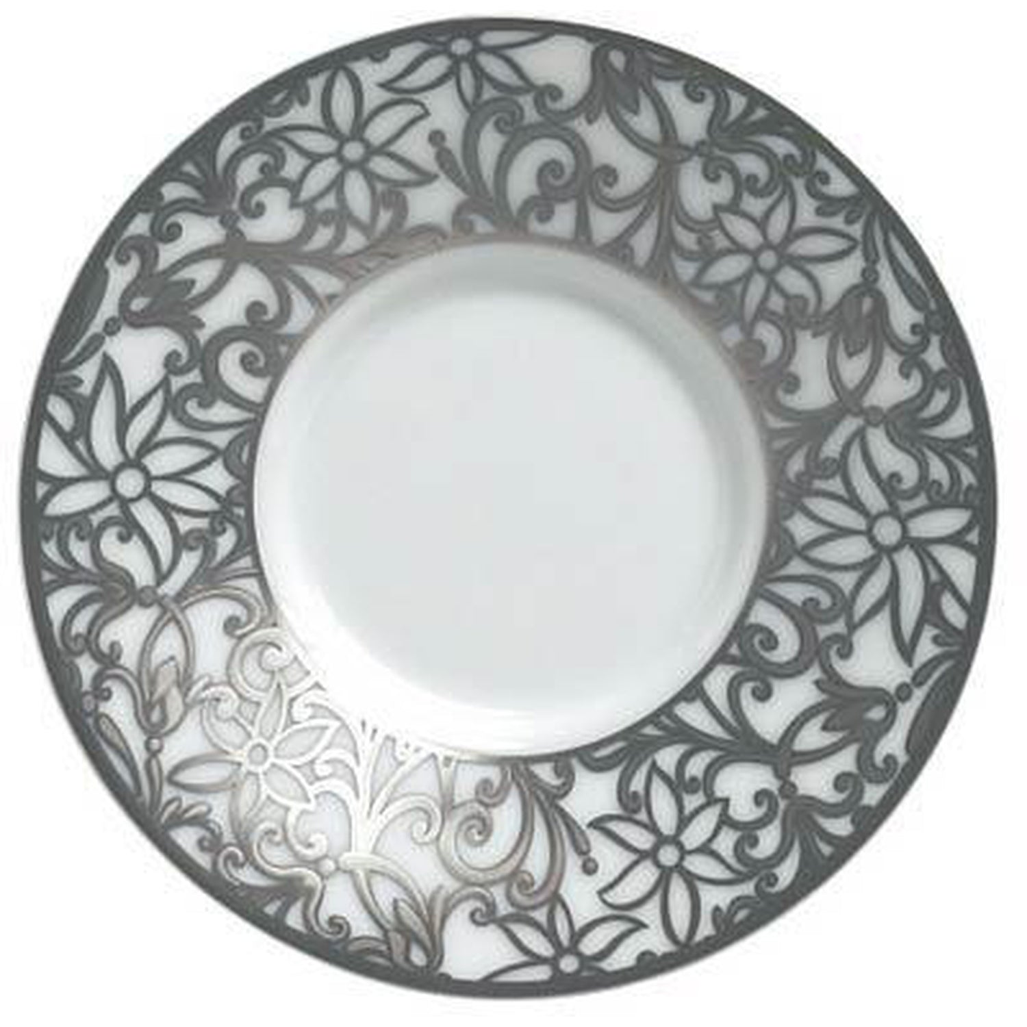 Raynaud Salamanque Platinum White Moka Saucer