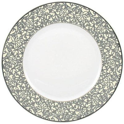 Raynaud Salamanque Platinum Ivory Dessert Plate