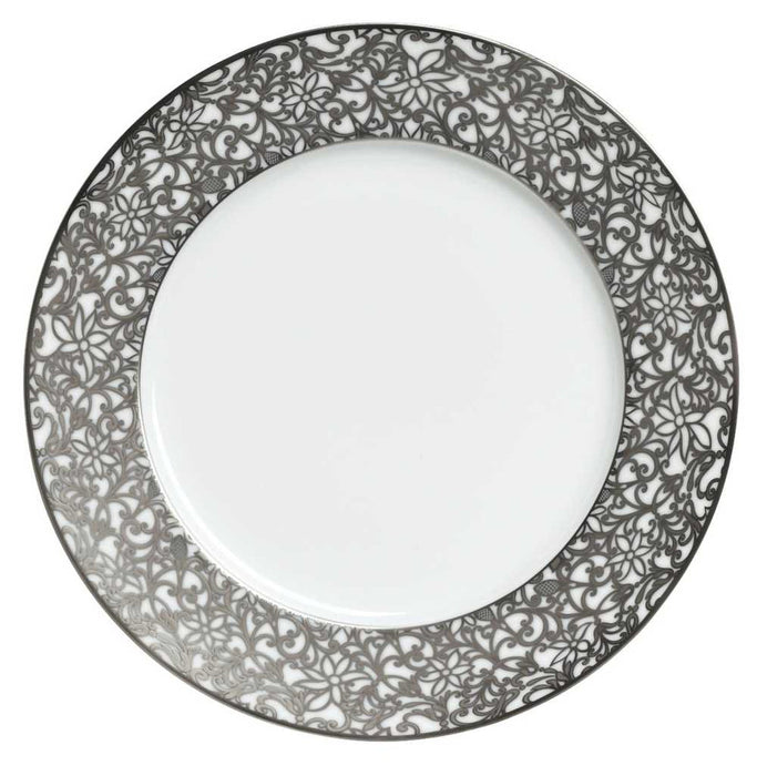Raynaud Salamanque Platinum Ivory Dessert Plate