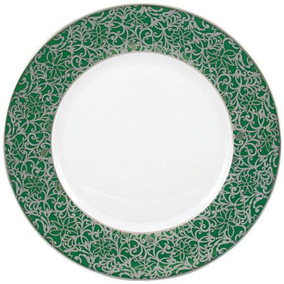 Raynaud Salamanque Platinum Green Salad Cake Plate