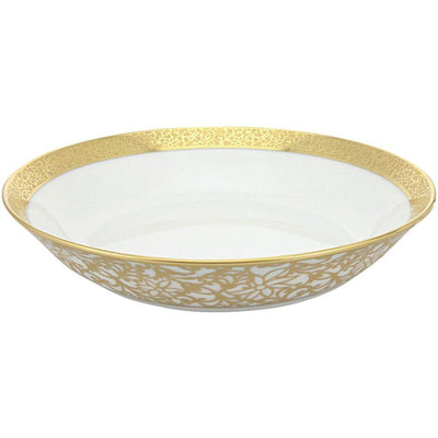 Raynaud Tolede Or/Gold White Coupe Soup Bowl