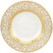 Raynaud Tolede Or/Gold White French Rim Soup Plate