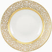 Raynaud Tolede Or/Gold White Deep Chop Plate
