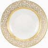 Raynaud Tolede Or/Gold White Deep Chop Plate