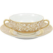 Raynaud Tolede Or/Gold White Cream Soup Cup