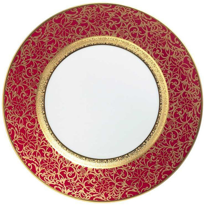 Raynaud Tolede Or/Gold Red Bread And Butter Plate