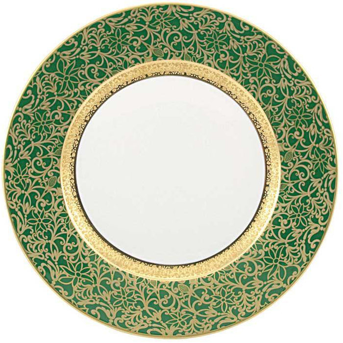 Raynaud Tolede Or/Gold Green American Dinner Plate