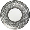 Raynaud Tolede Platinum White Flat Cake Plate