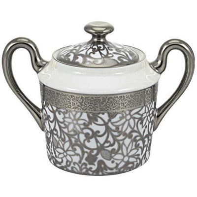 Raynaud Tolede Platinum White Sugar Bowl