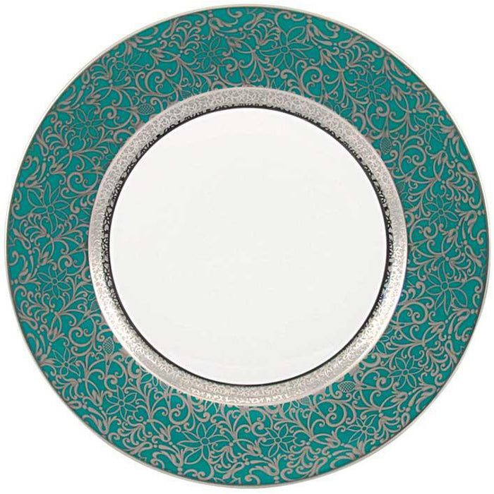 Raynaud Tolede Platinum Turquoise Bread And Butter Plate