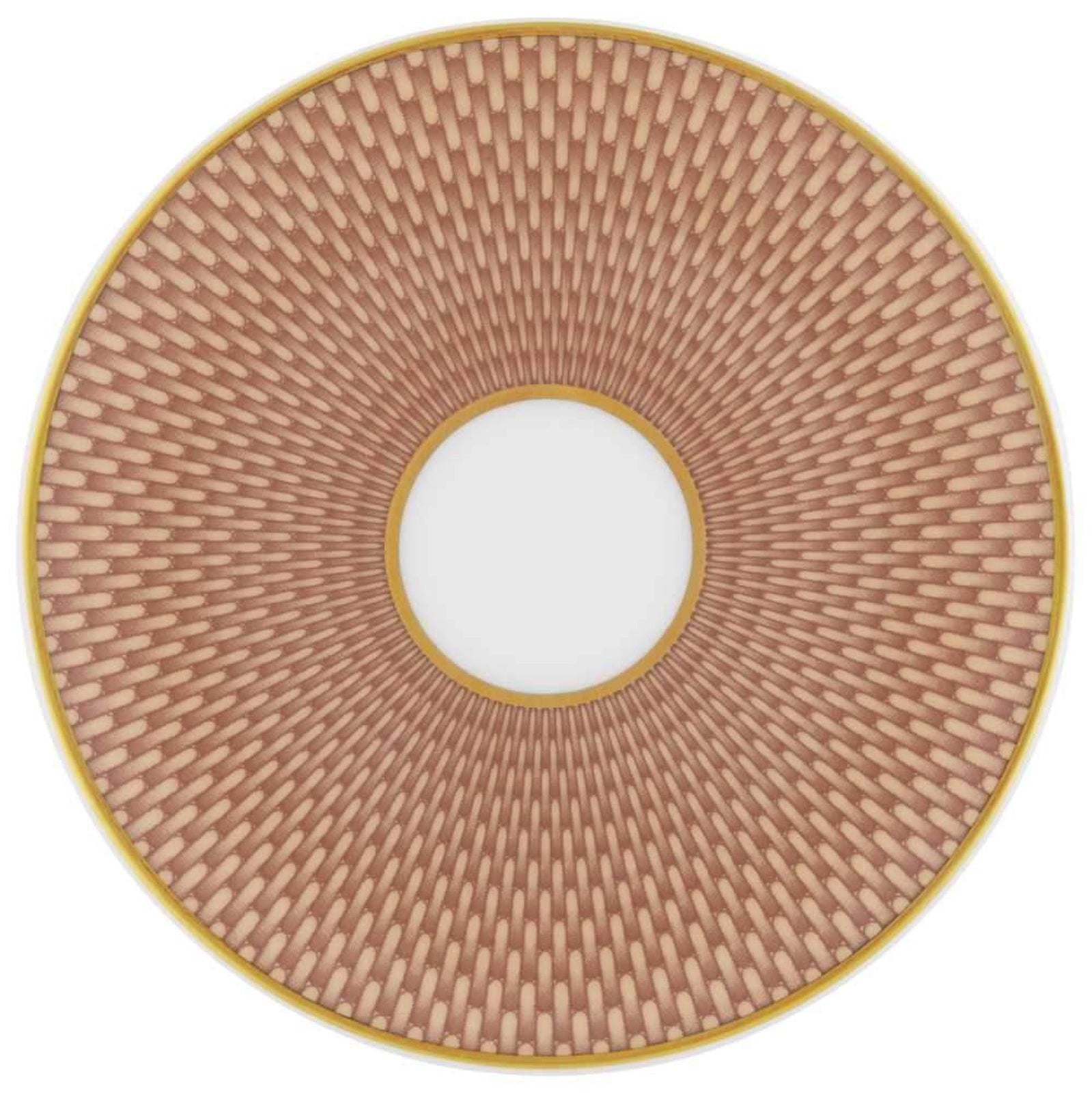 Raynaud Tresor Beige Motif N°1 Cream Soup Saucer Beige