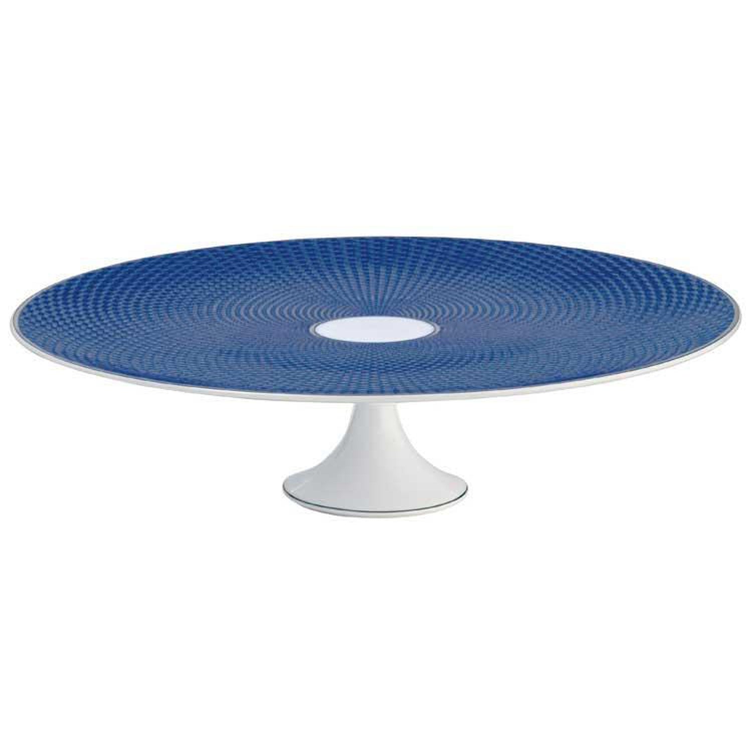 Raynaud Tresor Bleu Motif N°1 Petiti Four Stand Large