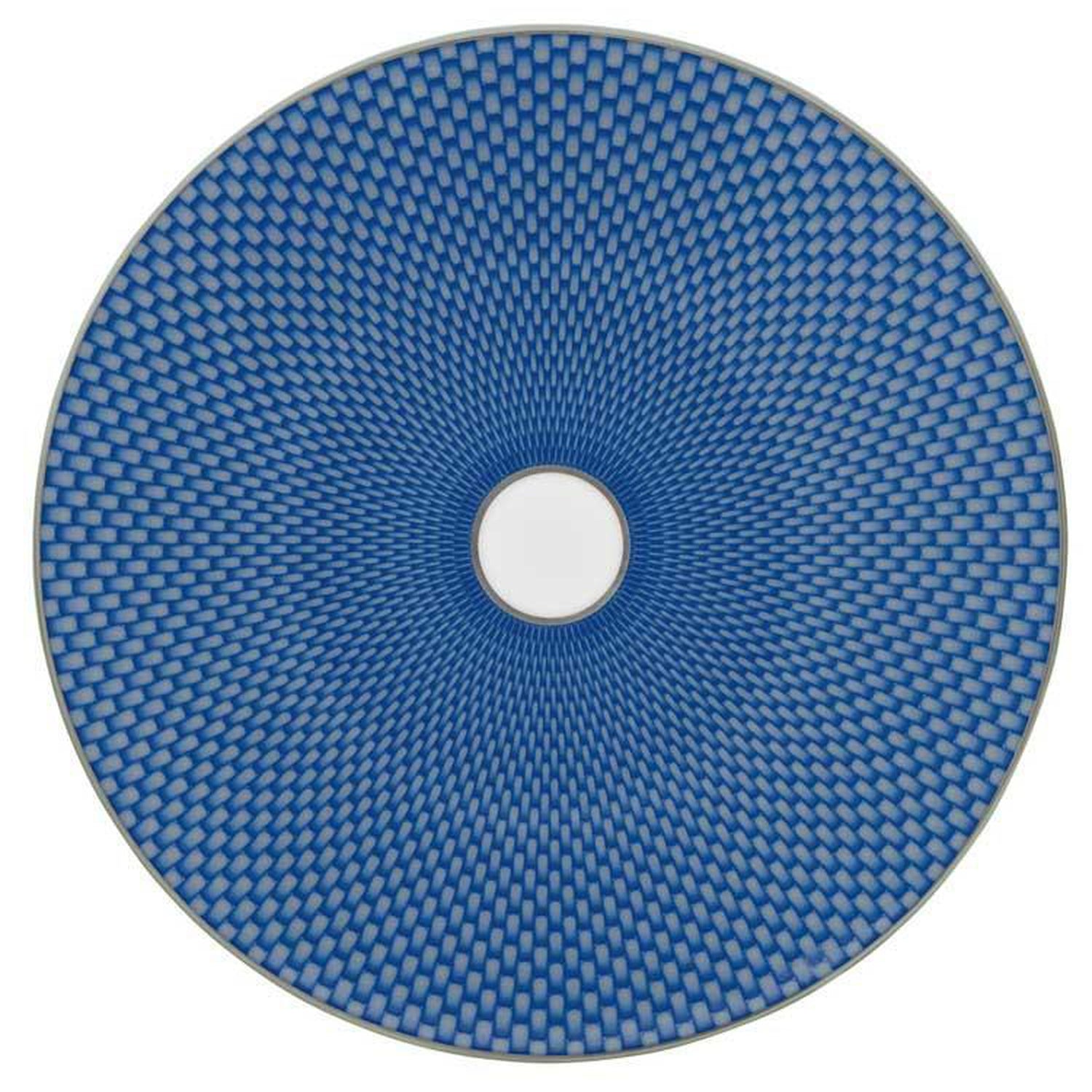 Raynaud Tresor Bleu Motif N°2 Dessert Plate
